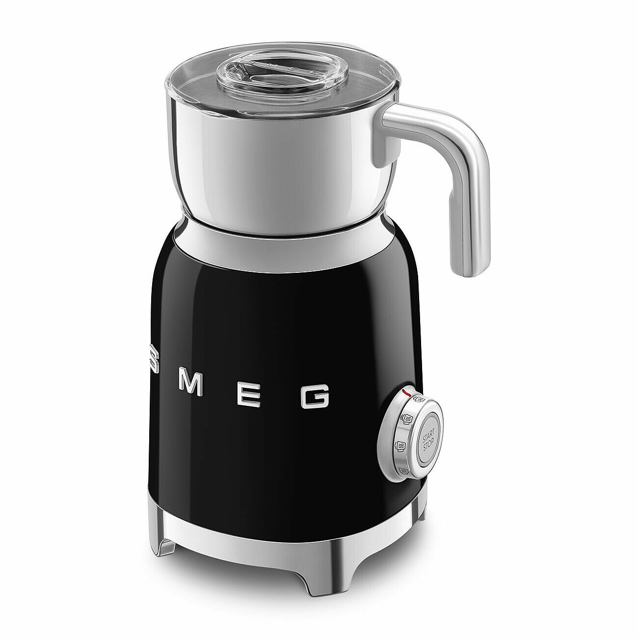 Spieniacz do mleka Smeg MFF11BLEU – wzornictwo 50's Style